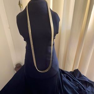14 Karat Gold Plated 22inch chain